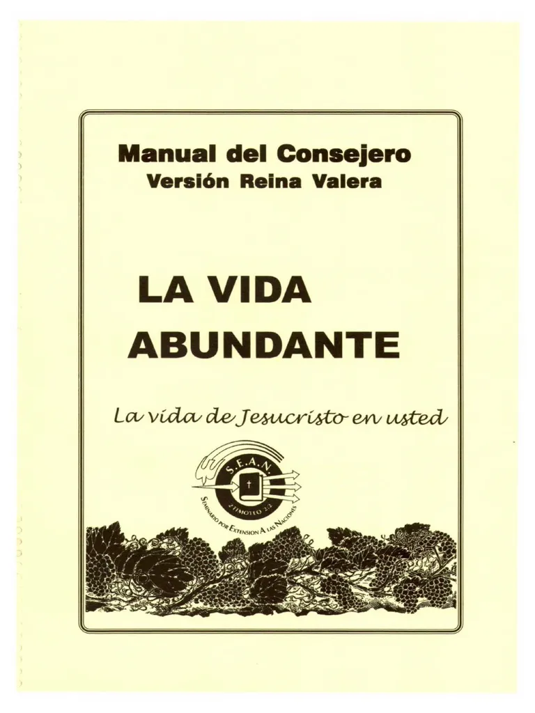 La vida abundante Manual del Maestro